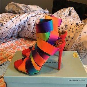 Chinese Laundry Multi color heels